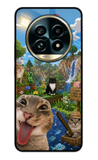 Minecraft Cat Chaos Realme 13 Pro+ 5G Glass Case