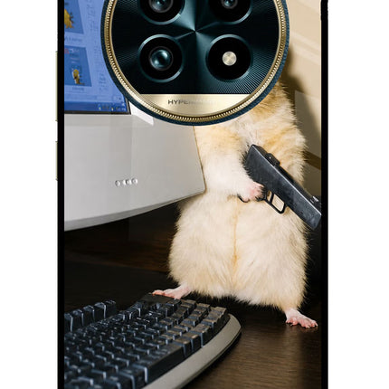 Hacker Hamster Realme 13 Pro+ 5G Glass Case