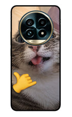 Silly Cat Call Realme 13 Pro+ 5G Glass Case
