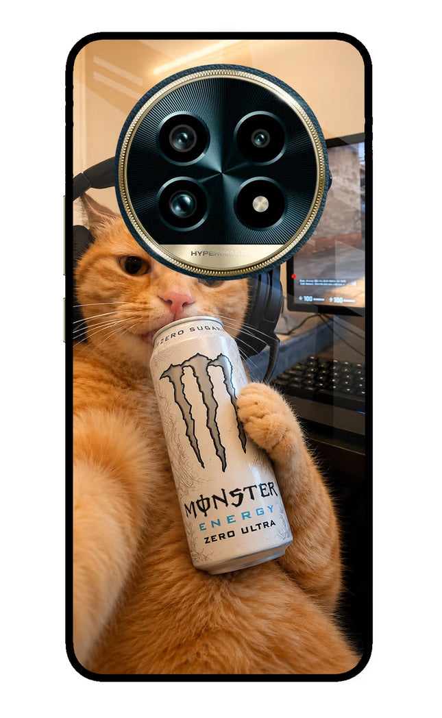 Gamer Cat Energy Realme 13 Pro+ 5G Glass Case