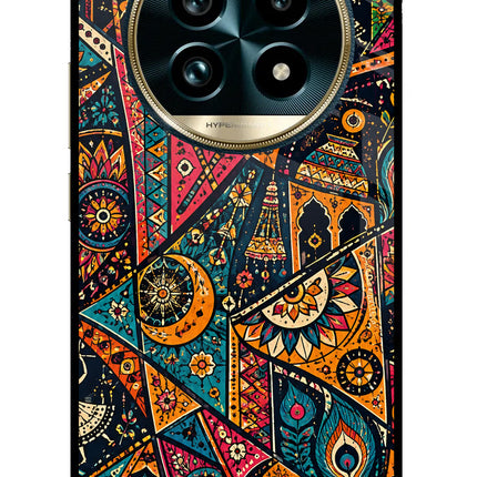 Folk Print Realme 13 Pro+ 5G Glass Case