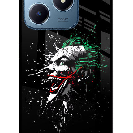 Joker Realme C63 Glass Case Back Cover by Casekaro