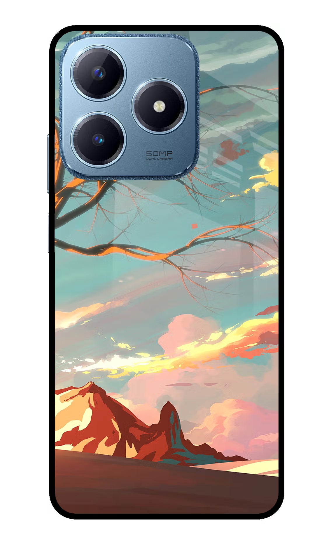 Scenery Realme C63 Glass Case