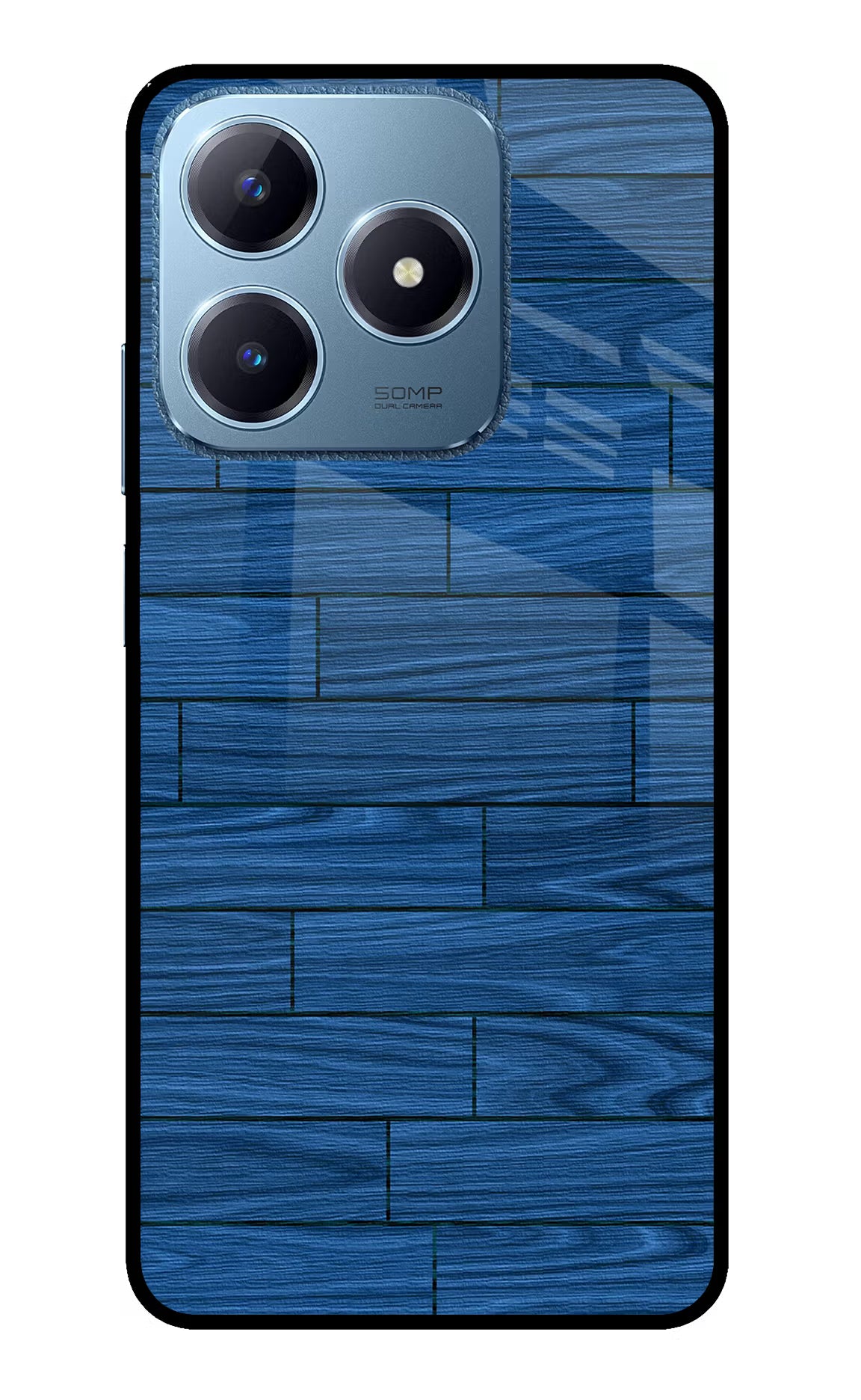 Wooden Texture Realme C63 Glass Case