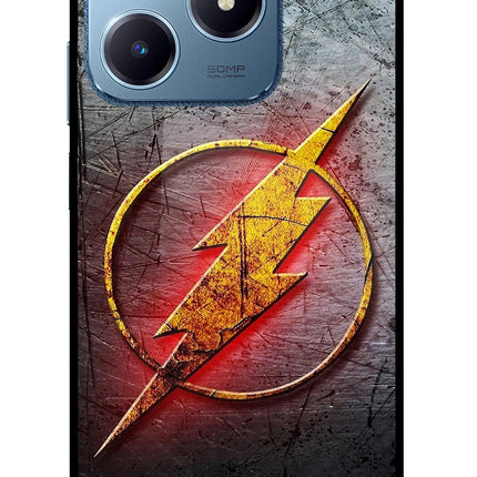 Flash Realme C63 Glass Case Back Cover by Casekaro