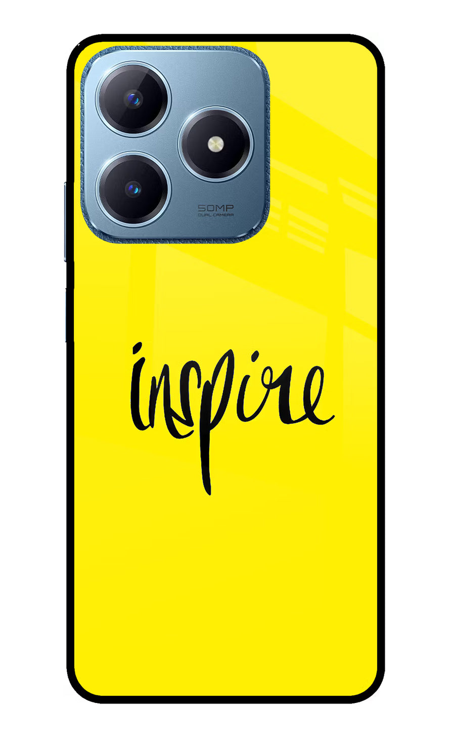 Inspire Realme C63 Back Cover, Glass case
