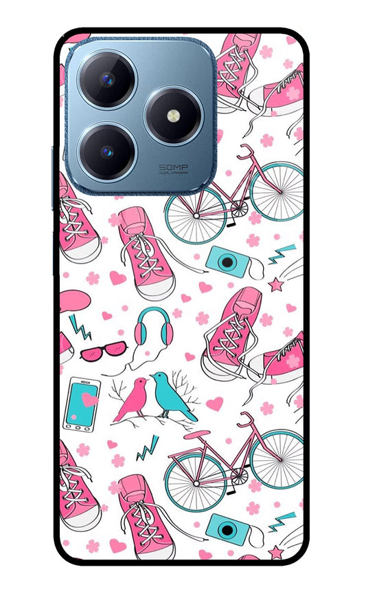 Artwork Realme C63 Glass Case