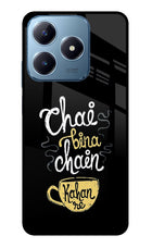 Chai Bina Chain Kaha Re Realme C63 Glass Case