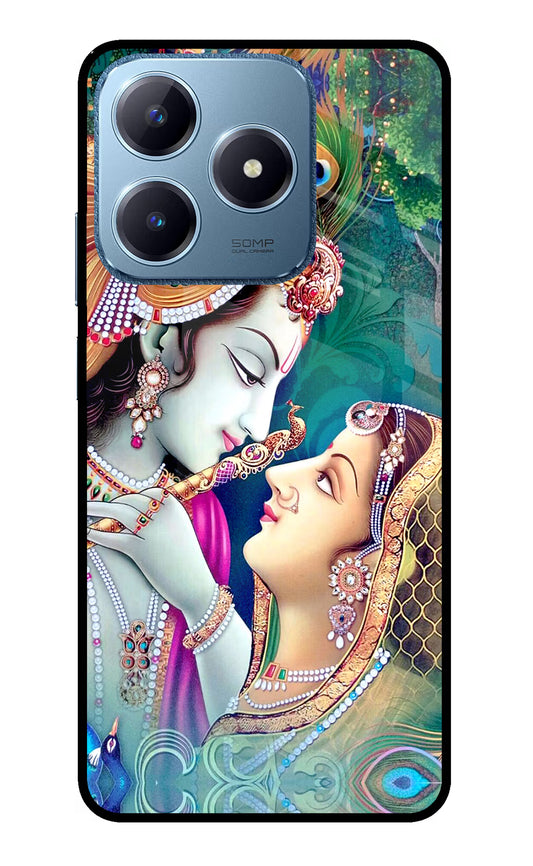 Lord Radha Krishna Realme C63 Glass Case