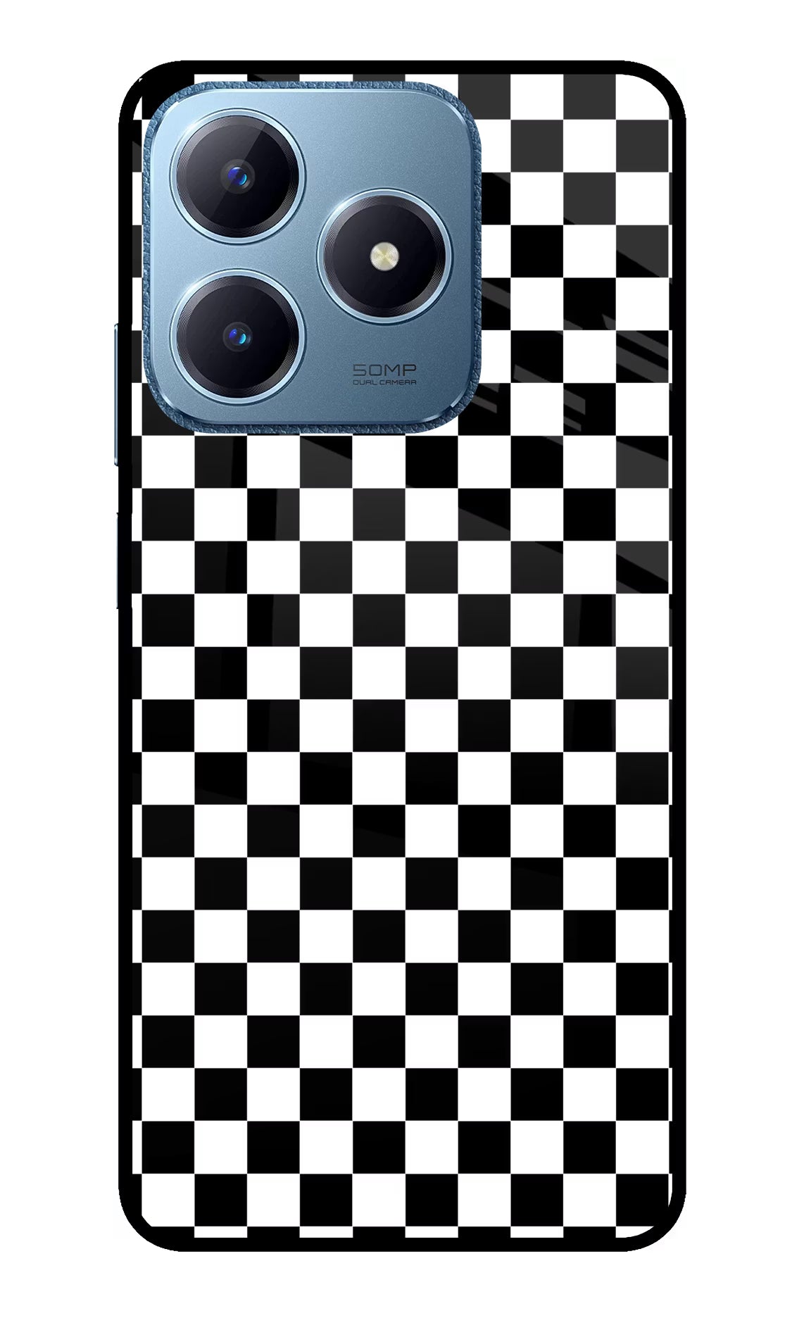 Chess Board Realme C63 Glass Case