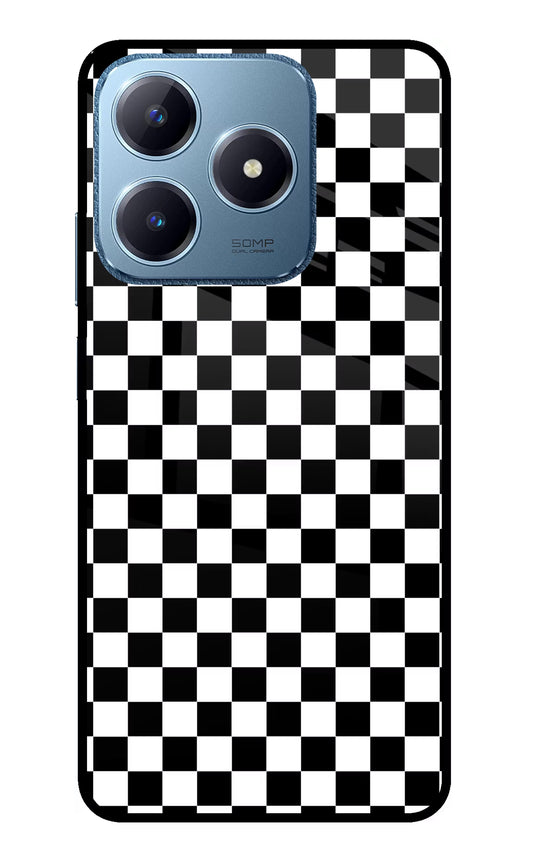 Chess Board Realme C63 Glass Case