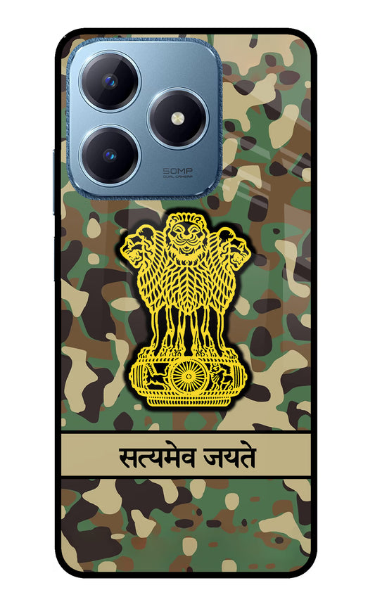 Satyamev Jayate Army Realme C63 Glass Case