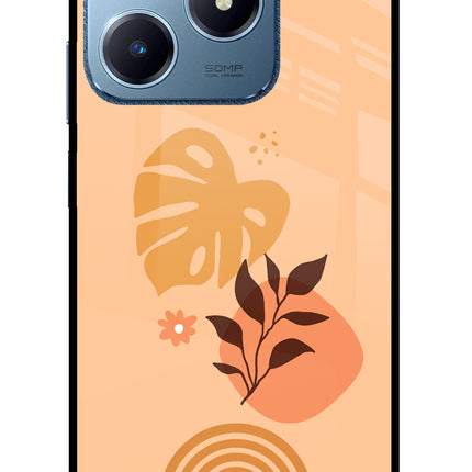 Bohemian Art Realme C63 Glass Case Back Cover by Casekaro