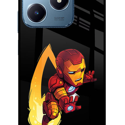 IronMan Realme C63 Glass Case Back Cover by Casekaro