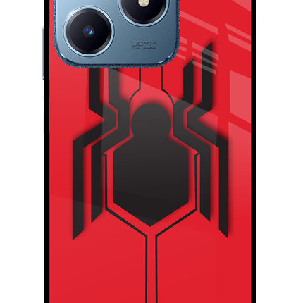 Spider Realme C63 Glass Case Back Cover by Casekaro