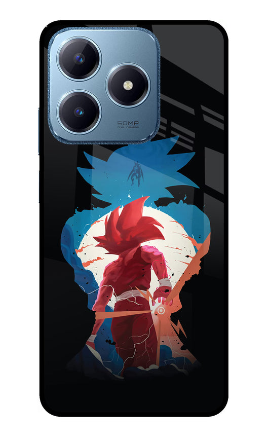 Goku Realme C63 Glass Case