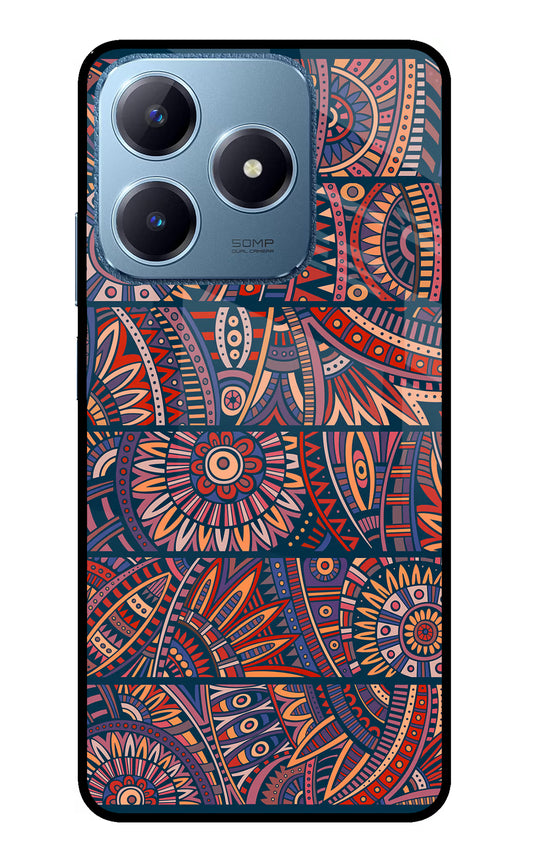 African Culture Design Realme C63 Glass Case