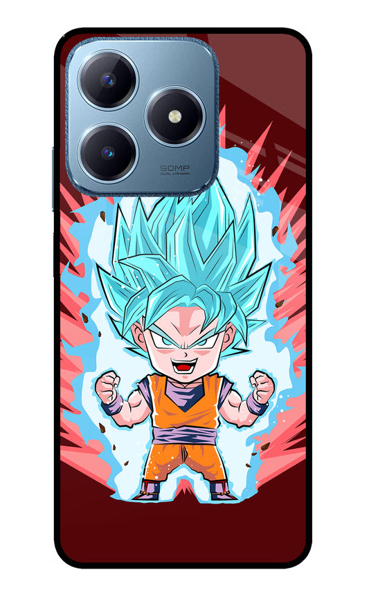 Goku Little Realme C63 Glass Case