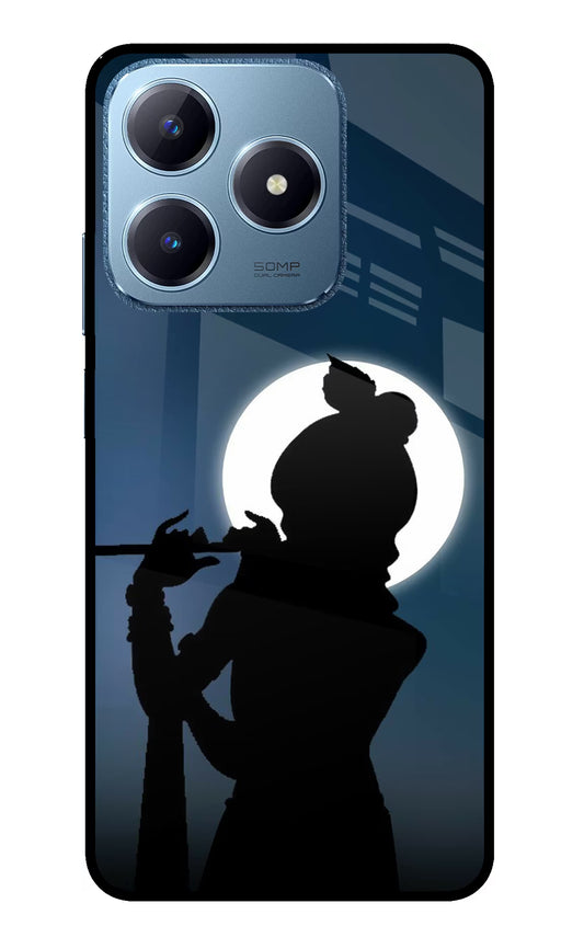 Shri Krishna Silhouette Realme C63 Glass Case