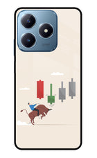 Bull Trading Momentum Realme C63 Glass Case
