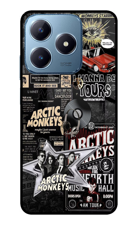 Arctic Monkeys Realme C63 Glass Case