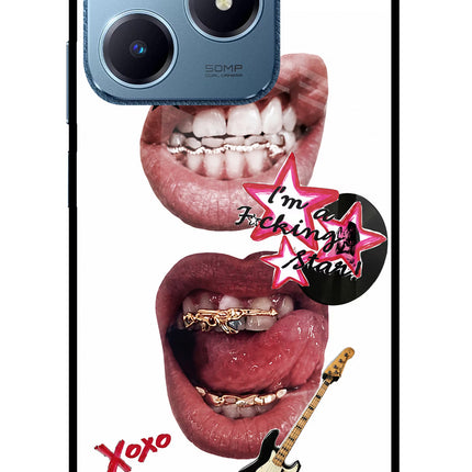 Rockstar Realme C63 Glass Case