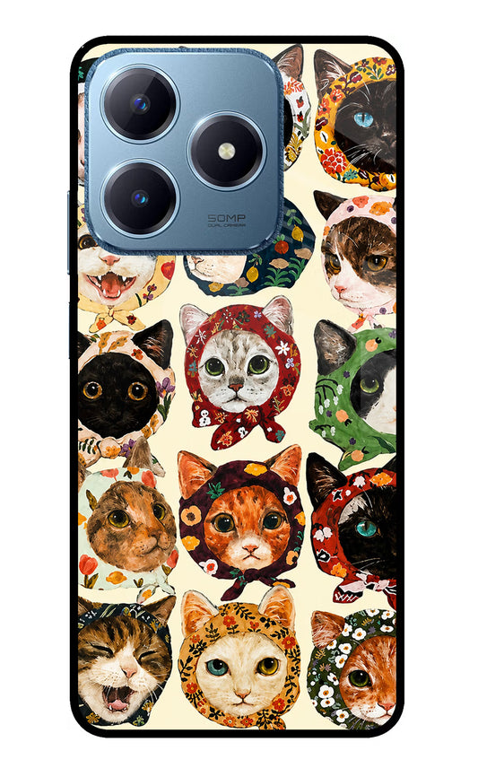 Cool Cat Realme C63 Glass Case