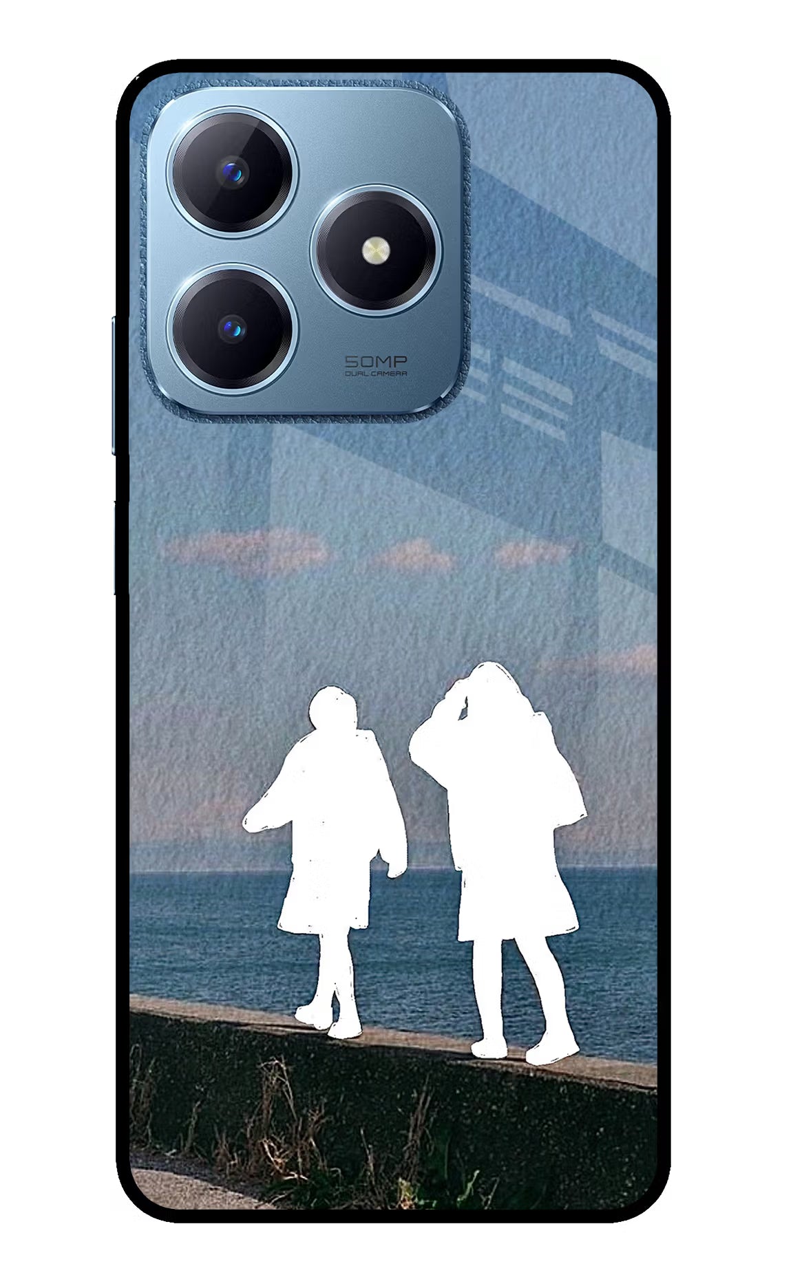 Coastal Dream Realme C63 Glass Case
