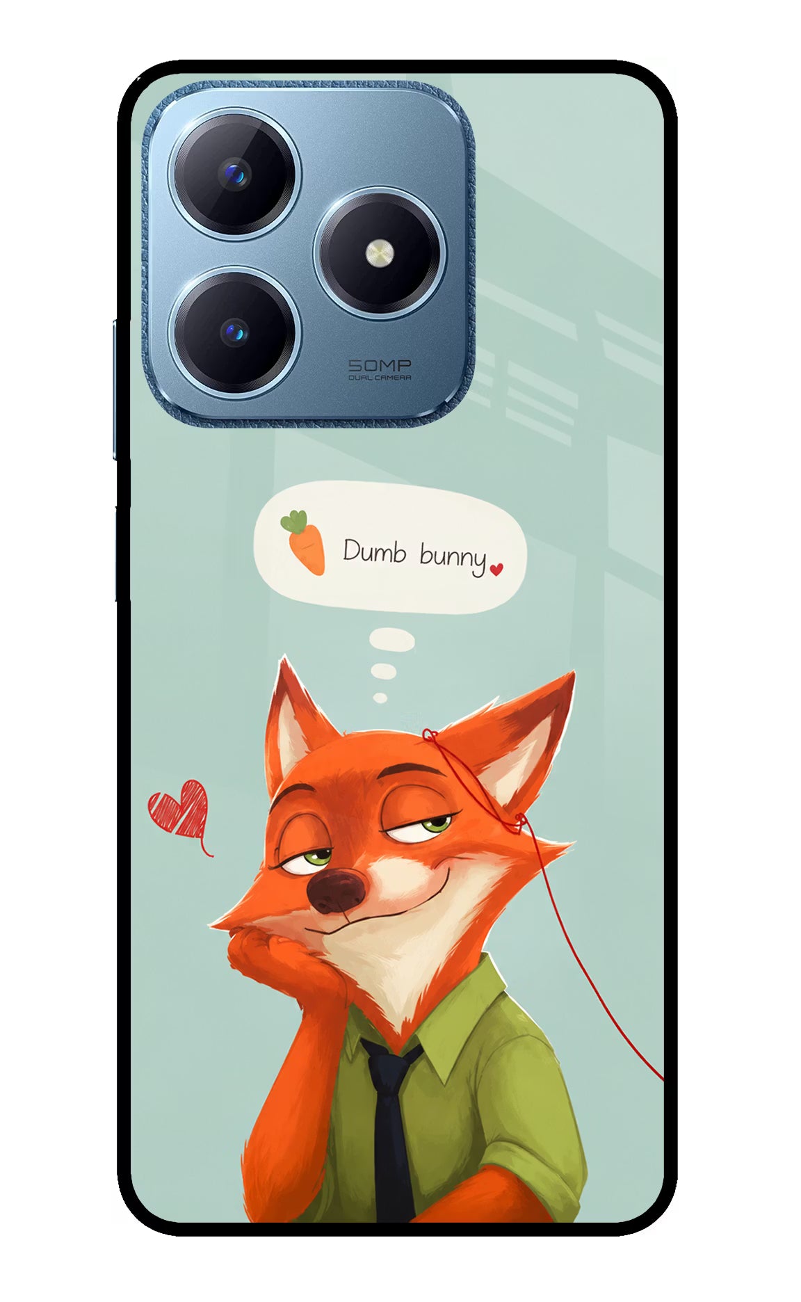 Nick Charm Realme C63 Glass Case