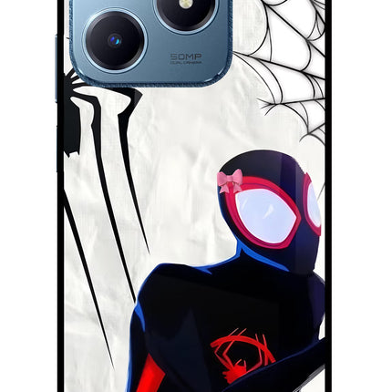 Miles Verse Realme C63 Glass Case Back Cover by Casekaro