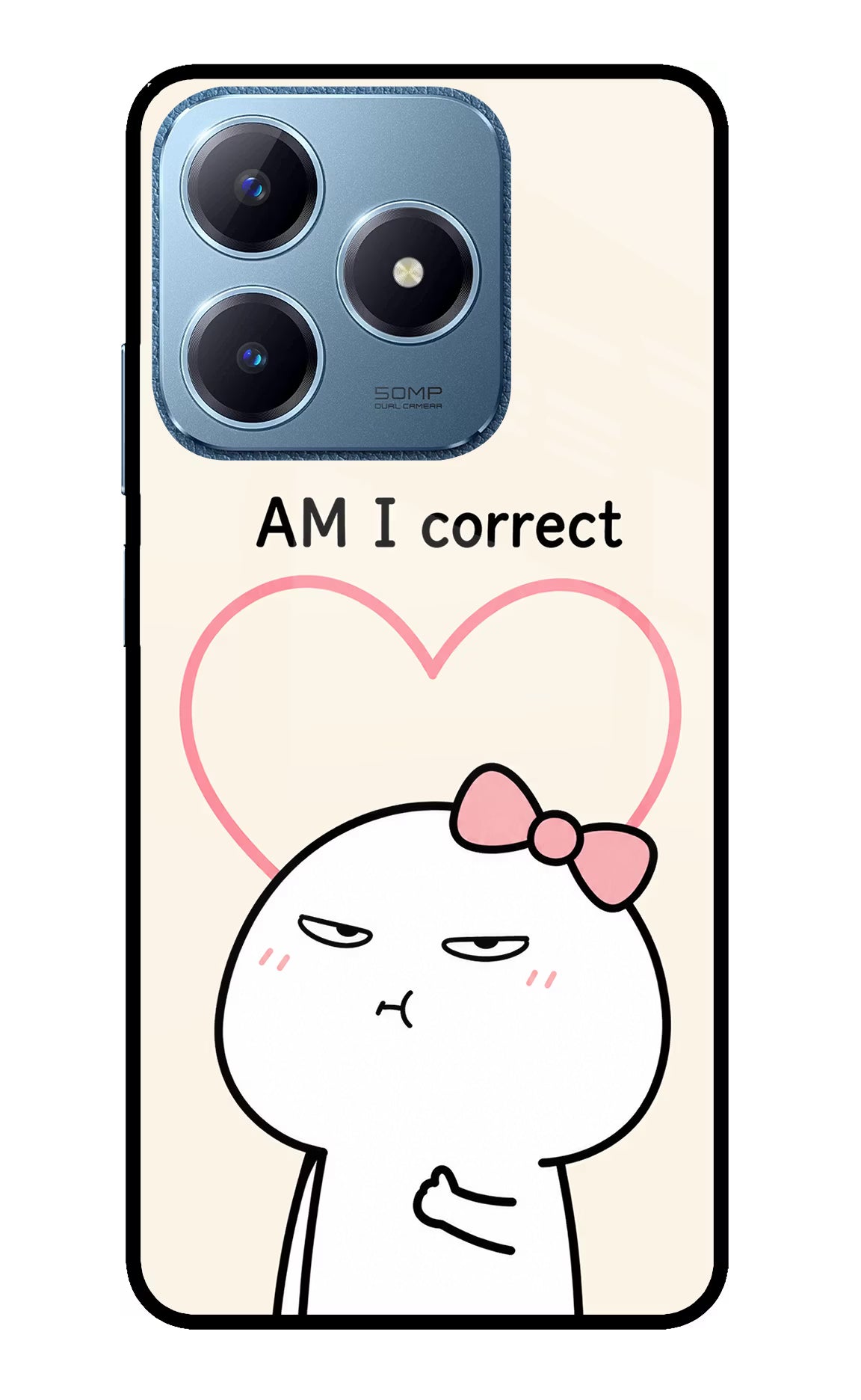 Always Right Realme C63 Glass Case