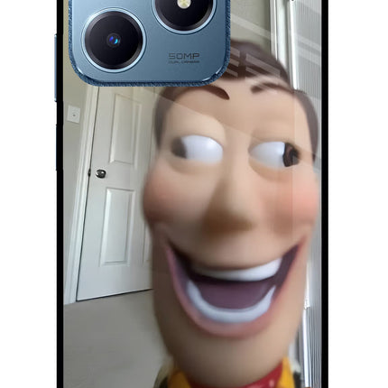 Side Eye Woody Realme C63 Glass Case