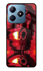 Fire Eye Realme C63 Glass Case Back Cover by Casekaro