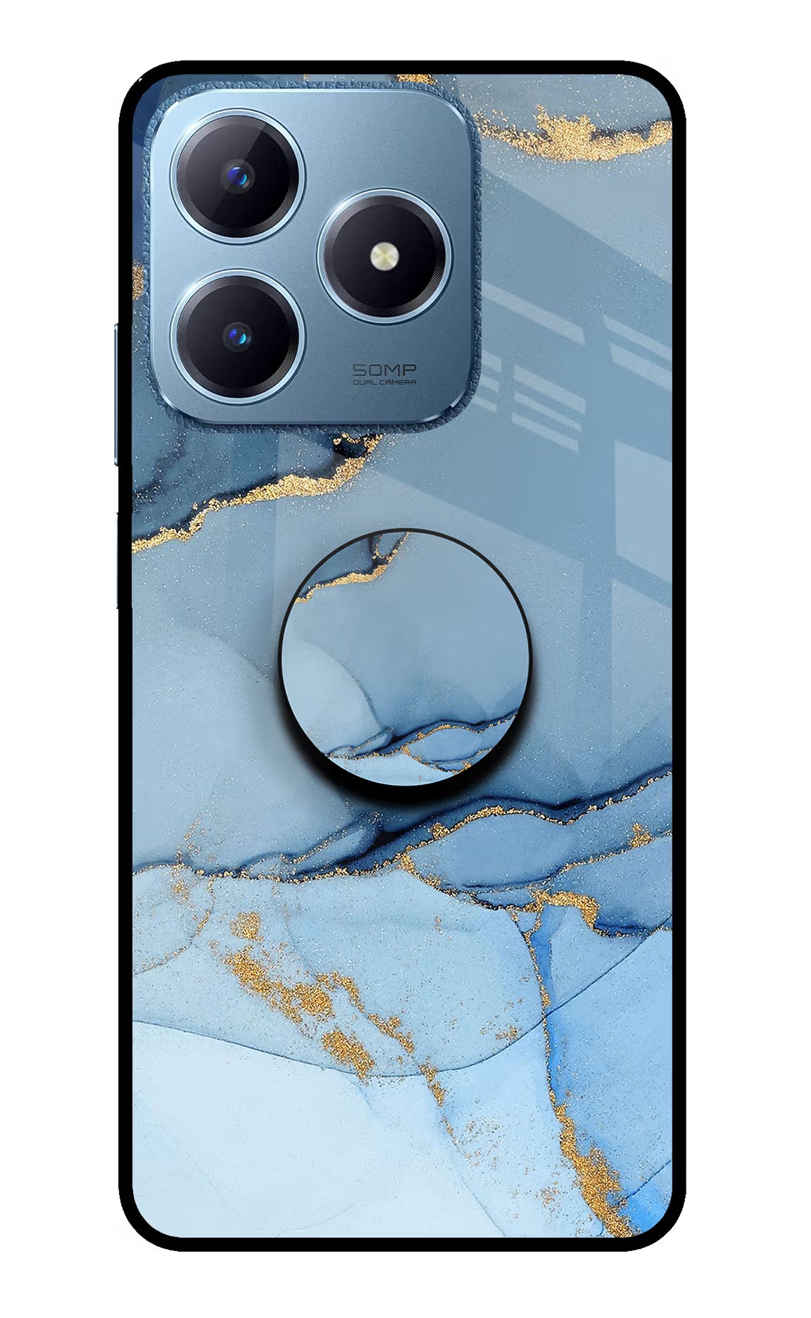 Blue Marble Realme C63 Pop Case by Casekaro
