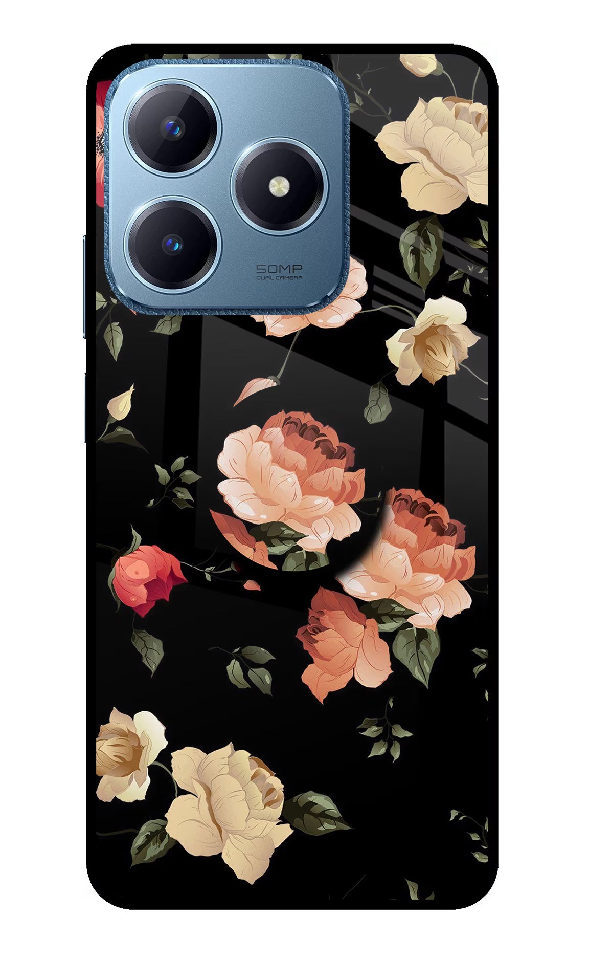 Flowers Realme C63 Pop Case by Casekaro