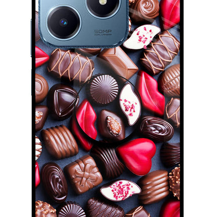 Chocolates Realme C63 Pop Case by Casekaro
