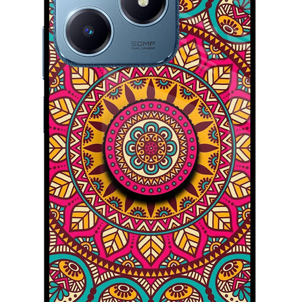 Mandala Realme C63 Pop Case by Casekaro