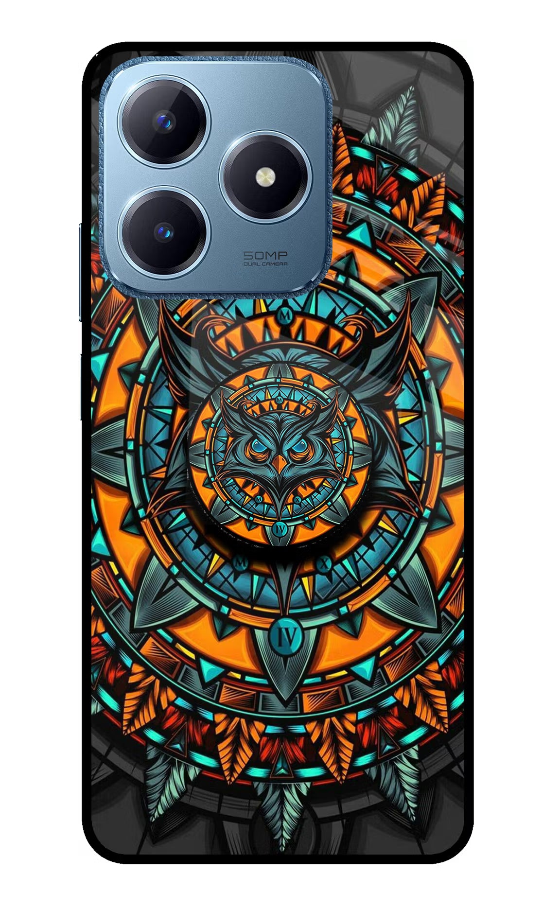 Angry Owl Realme C63 Pop Case by Casekaro