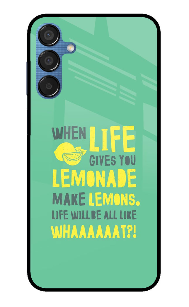 Quote Samsung M15 5G Glass Case