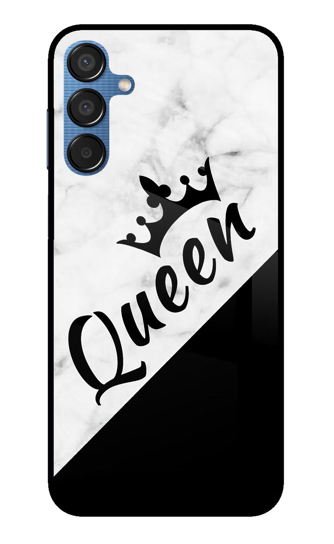 Queen Samsung M15 5G Glass Case