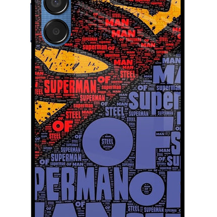 Superman Samsung M15 5G Glass Case