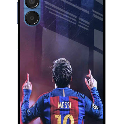 Messi Samsung M15 5G Glass Case