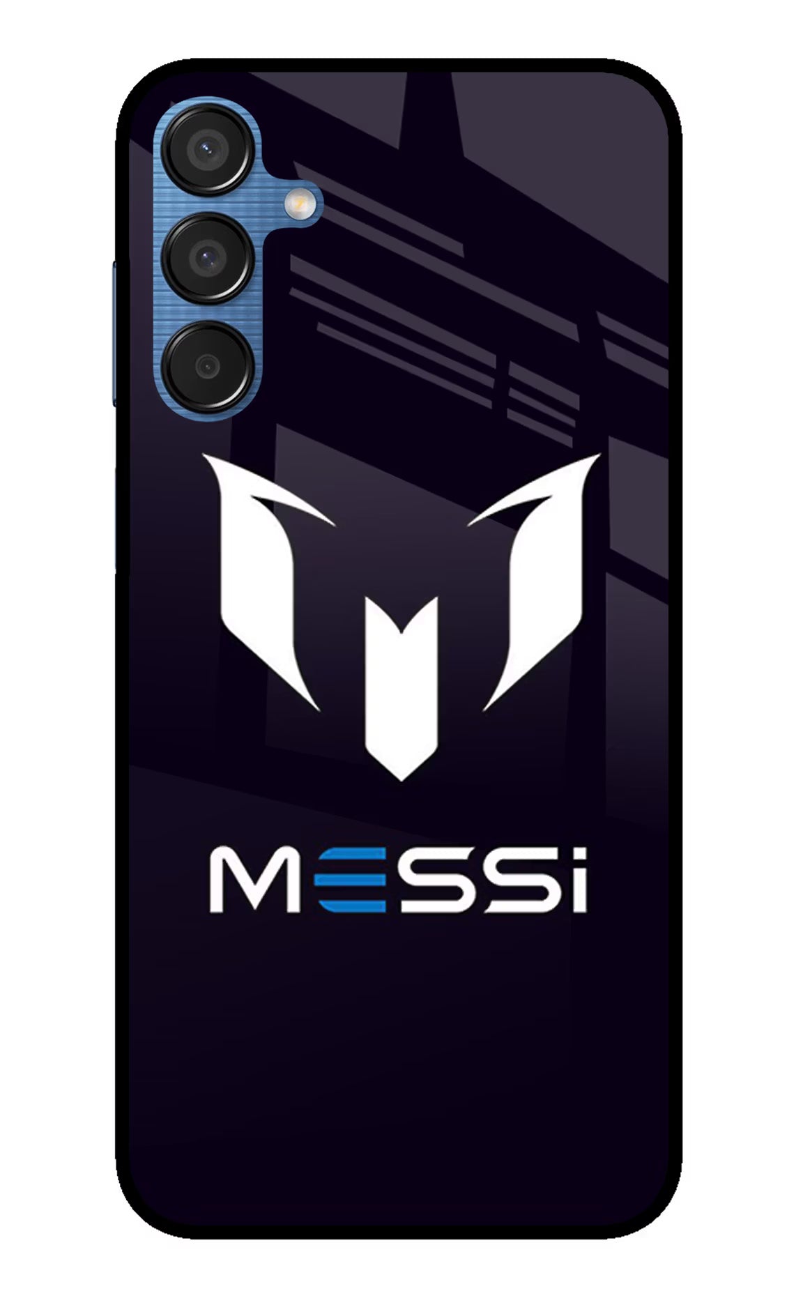Messi Logo Samsung M15 5G Glass Case Back Cover by Casekaro