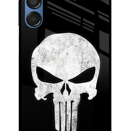 Punisher Skull Samsung M15 5G Glass Case