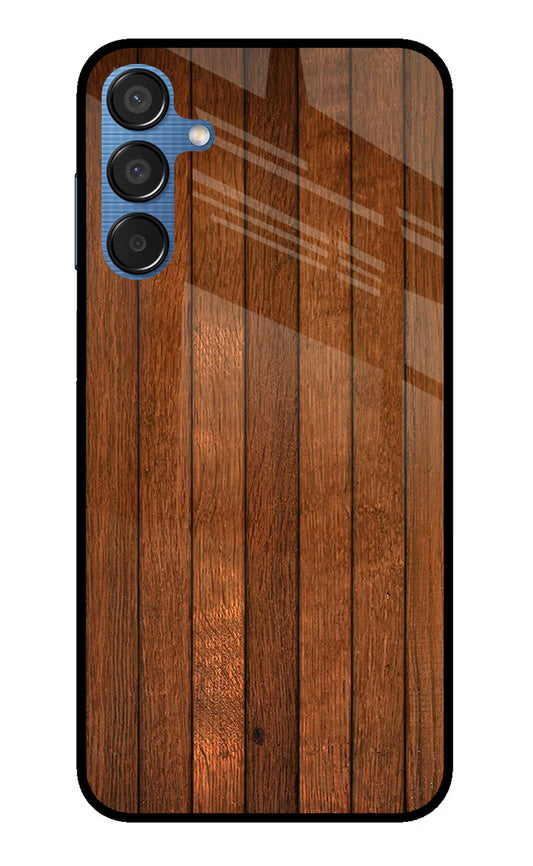 Wooden Artwork Bands Samsung M15 5G Glass Case