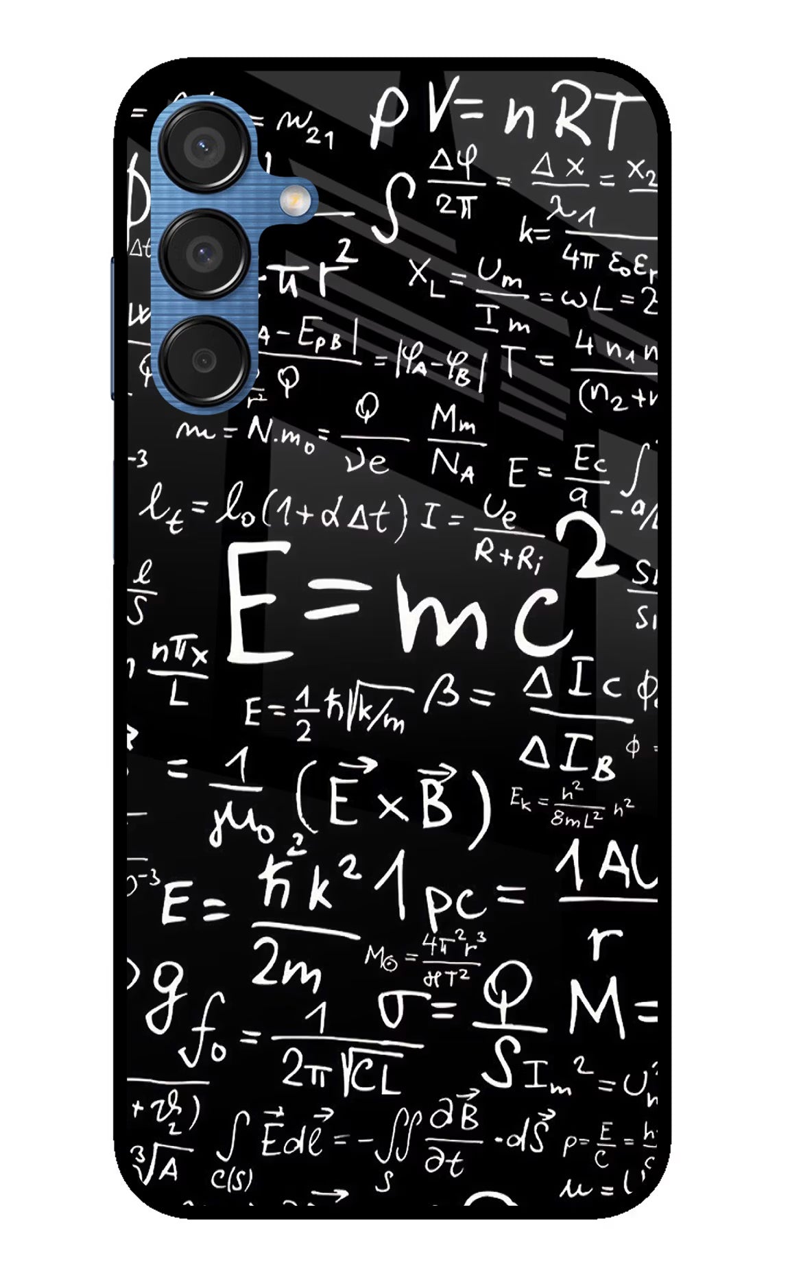 Physics Formula Samsung M15 5G Glass Case Back Cover by Casekaro