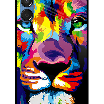 Lion Samsung M15 5G Glass Case