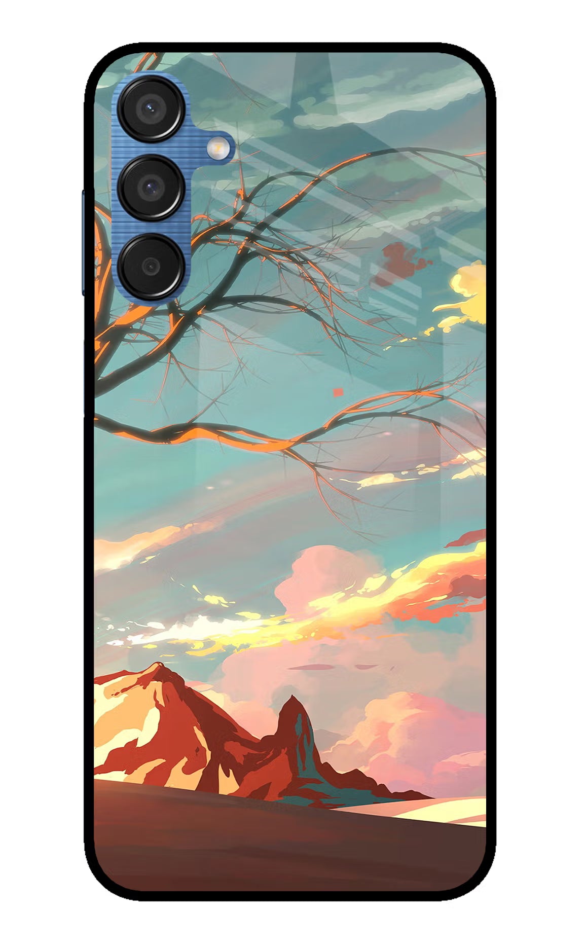 Scenery Samsung M15 5G Glass Case Back Cover by Casekaro