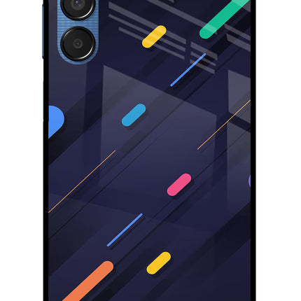 Abstract Design Samsung M15 5G Glass Case
