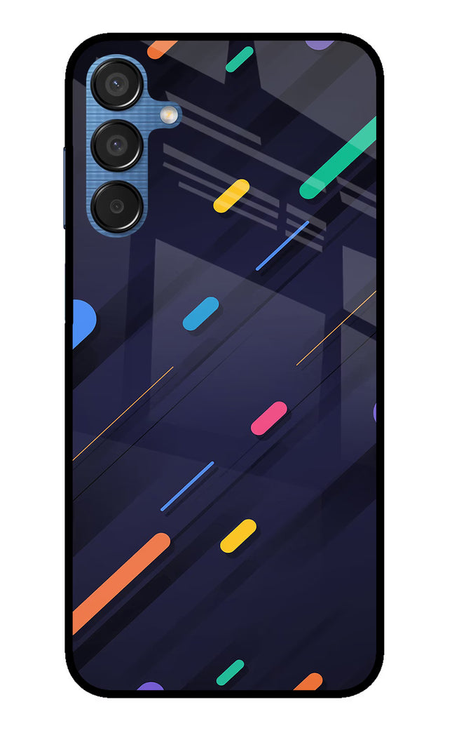 Abstract Design Samsung M15 5G Glass Case